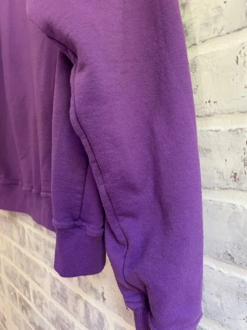 Champion Sweatshirt Womens Med Purple Crewneck Pullover Sweater Outdoors Casual